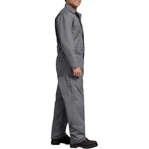 Custom Men's Women's Breathable Woven Jumpsuit Long Sleeves 8 1/2 Twill Zipper Closure Waterproof Fireproof Anti-Heat Protective - Product Image 4