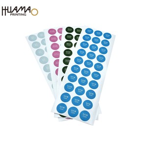 สติกเกอร์จุดสีแบบกำหนดเองสำหรับ OEM ฉลากรหัสสีสำหรับการจัดการสินค้าคงคลัง การผลิต และบรรจุภัณฑ์ - Product Image 2