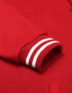 Custom Plus Size Eco-Friendly Varsity Jacket Letterman Baseball Bomber College Team Sports Wool Leather Streetwear Winter - Product Image 4