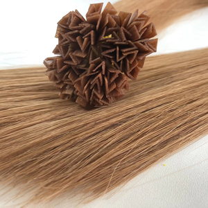 Extensiones de cabello humano virgen de doble estirado al por mayor con punta en V y punta plana, extensiones de cabello de toda longitud, trama suave y sedosa - Product Image 1