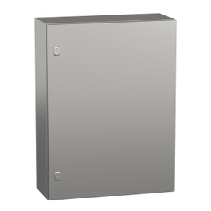 Contenitori per Strumenti Elettronici SCHNEIDER ELECTRIC NSYS3X8625 SPACIAL S3X in Acciaio Inox 304L, H800xW600xD250 mm, Finitura Scotch Brite - Product Image 1