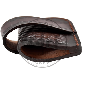 Funda de Cuero Genuino Hecha a Mano para Cuchillo de Caza, de Acero al Carbono, para Llevar en el Cinturón, Impermeable, Duradera, B2B, OEM, Venta al por Mayor, 3 Años - Product Image 5