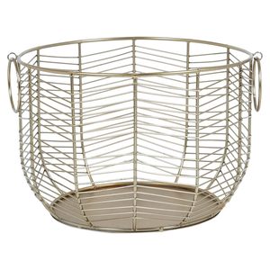 European <b>Stainless</b> <b>Steel</b> Wire Basket Stand Handicraft Powder Coated Fruit Basket Kitchenware Wholesale Manufacturer Exporter - Product Image 3