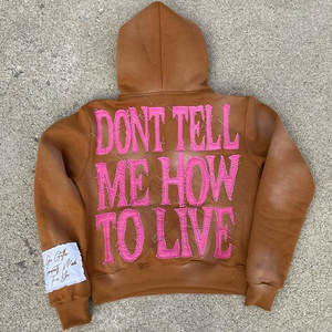 Customize Organic Cotton Stylish Pullover Premium Distressed Embroidery <b>Men's</b> <b>Hoodies</b> 2025 Breathable <b>Hoodies</b> <b>Men</b> - Product Image 3