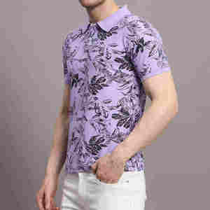 Polo de travail classique en coton piqué vierge de haute qualité pour hommes avec broderie de logo personnalisé - Product Image 3