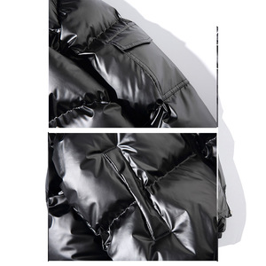 Nueva Chaqueta de Plumón Personalizada, Chaqueta Acolchada con Relleno de Plumón, Chaqueta de Invierno para Hombre, Precio al por Mayor, Envío DDP - Product Image 3