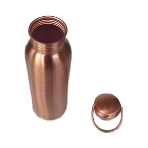 Martillo ecológico desechable de cobre puro de 950ml personalizado, diseño hecho a mano, acabado pulido brillante, gimnasio, actividades al aire libre - Product Image 2