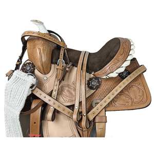 Top Qualité En Gros Baril Racing Selles En Cuir Véritable À La Main Western Cheval Selles En Vrac Cowboy Rodeo Selles Fourniture - Product Image 4