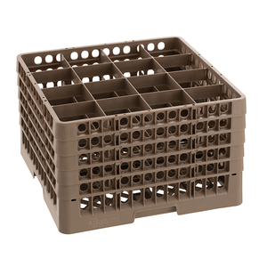 16 Compartments Glass <b>Basket</b> Plastic Drinkware with Durable Design - Product Image 1