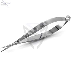 Ciseaux à ressort en acier inoxydable, ciseaux courbés, faible MOQ, haute qualité, fabrication professionnelle, ciseaux à ressort les plus vendus - Product Image 3