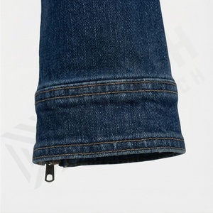Veste en jean pour femme, couleur personnalisée, OEM ODM, qualité supérieure, chaude, confortable, tendance, style universitaire, veste tendance - Product Image 6