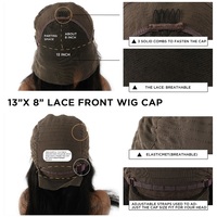 Perruque Lace Front en Cheveux Humains KS, Dentelle Suisse, 12-30 Pouces, Densité Personnalisée, Vente en Gros OEM