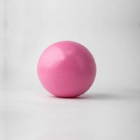 Mini Pelota de Pilates de 20/25/30 cm, PVC Suave, Resistente a Explosiones, para Entrenamiento de Core, Fitness, Yoga, Fisioterapia, No Tóxica, EN71, REACH