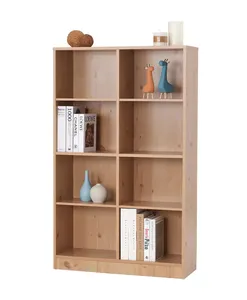 8-Grid Free Standing Book Shelf Organizer Rack Book Storage <b>Bookcase</b> - Product Image 6