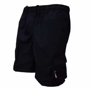 Pantalones cortos de carga media para hombre, ropa informal de verano elegante para exteriores, cómodo ajuste multibolsillo, diseño duradero hecho a medida a la moda - Product Image 4