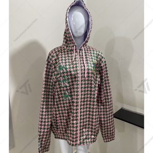 Vente en gros personnalisée veste à capuche pied-de-poule brodée Zeta Phi Beta Sorority attirail grec - Product Image 3