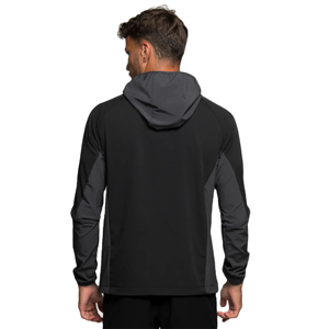 Vente en gros de haute qualité personnalisé randonnée en plein air pêche décontracté à capuche hiver Softshell imperméable coupe-vent veste hommes avant OEM - Product Image 2