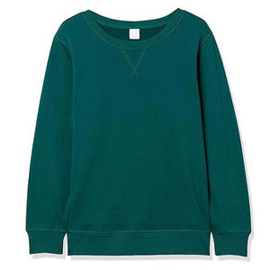 Sudaderas de cuello redondo de lana de gran tamaño, sudaderas de mujer con estampado de farol, cuello redondo liso, Jersey de algodón en relieve, sudadera para mujer - Product Image 5