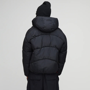 Vente en gros fabricant Logo personnalisé Veste matelassée en coton surdimensionnée légère et résistante à l'eau pour hommes - Product Image 5