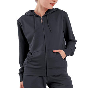 Chándal deportivo personalizado de alta calidad para mujer, gran oferta, conjunto de Top corto de gimnasio de 2 piezas para mujer, estilo informal con patrón sólido - Product Image 3