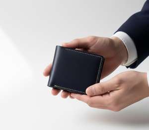 Portefeuille pour homme en cuir véritable, nouveau design, pliable, avec plusieurs emplacements pour cartes et espèces, élégant et tendance - Product Image 5