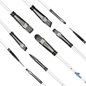 Bluebird Lot de 10 pinceaux d'artiste professionnel pour peintures acryliques eau/huile sur toile pinceaux à manche noir - Product Image 3