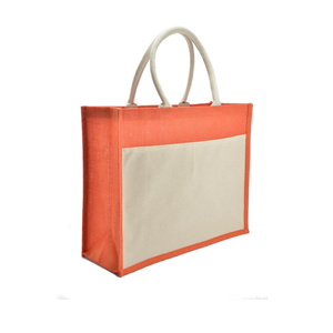 Sac cadeau de jute de Noël de mariage promotionnel en vogue sac cadeau en toile de jute écologique avec logo personnalisé - Product Image 5