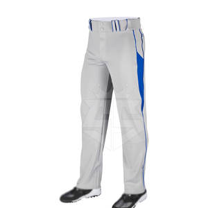 Pantalons de baseball en gros Conception personnalisée Pantalons de baseball légers à quantité minimale de commande bas pour hommes en stock - Product Image 1