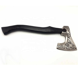 High Quality Handmade High Carbon Steel <b>Axe</b> New Style Industrial Grade Hammer with Wood <b>Handle</b> for Outdoor Camping - Product Image 5