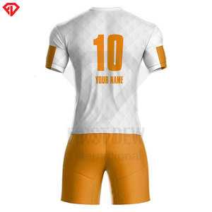 Nouveaux uniformes de football personnalisés imprimés, 100% coton respirant, logo personnalisé, vêtements de sport de qualité supérieure - Product Image 2