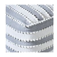 Pouf ottoman en coton antistatique fait main, coussin de sol confortable, repose-pieds, siège, décoration de salon, mariage, simplicité moderne