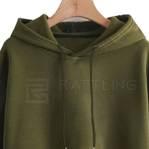 Sweat à capuche de qualité supérieure pour femmes, confortable, vente chaude pour la saison d'hiver, design doublé avec col à capuche court - Product Image 5