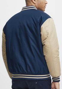 Chaquetas Varsity Personalizadas OEM de Alta Calidad para Hombre, Estilo Universitario, Talla Grande, Chaqueta de Béisbol para Hombre y Ropa de Moda - Product Image 4