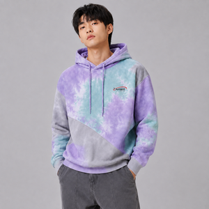 เสื้อฮู้ดดี้ผู้ชายลายไทได รุ่นใหม่ล่าสุด รับสกรีนโลโก้ ผ้าฝ้ายเนื้อนุ่ม อุ่นสบาย ระบายอากาศได้ดี สวมใส่สบายๆ สไตล์สตรีทแวร์ - Product Image 3