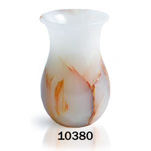 Black Galaxy Marble Indoor & Outdoor Decorative <b>Flower</b> <b>Vase</b> Round Shape Customized Decorative Stone <b>Flower</b> <b>Vase</b> <b>for</b> <b>Sale</b> - Product Image 3