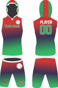 Conjuntos de uniformes de fútbol americano Nuevo diseño Sublimación 7 en 7 uniformes - Product Image 4