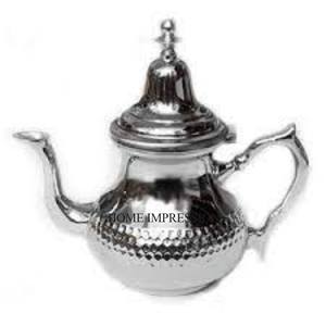 Hotel and Restaurants Table Centerpiece and Decoration Latest Pattern Arrival Brass Made <b>Gold</b> Plated Tea Pot and <b>Kettle</b> Supplies - Product Image 3