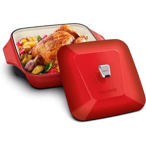 Elegante Cacerola de Metal Azul, Perfecta para la Cocina Diaria, Comidas Familiares y Uso en el Hogar, Artesanía de la India - Product Image 4