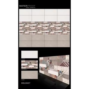 Nouveau design 300x600mm 30x60cm 12x24in brillant 3D émaillé carreaux de mur en céramique numérique pour la décoration intérieure de la maison - Product Image 6