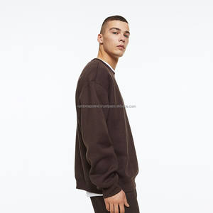 Nardon เสื้อสเวตเชิ้ตฮิปฮอปคอวีของผู้ชายเสื้อสเวตเชิ้ตโอเวอร์ไซส์ผ้าคอตตอน100% พิมพ์ลายดิจิตอลสำหรับฤดูหนาว - Product Image 4