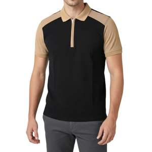 Bajo MOQ Premium Calidad Casual Wear Verano Atlético Transpirable Cómodo Ligero Hombres Polos - Product Image 4