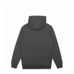 Sweat à capuche d'hiver pour homme, coupe ajustée, 100% coton, de bonne qualité, gaufré, brodé, élégant, polaire, uni, teinture unie - Product Image 2