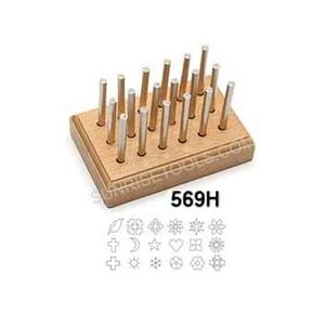 Ensemble de 18 timbres décoratifs de haute qualité pour les outils de fabrication de bijoux utilisés pour les outils de fabrication de bijoux vente entière prix le plus bas - Product Image 1