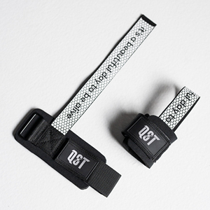 Tùy chỉnh Dowel nâng Dây đai với d-nhẫn tạ đào tạo thể dục dây đeo chéo phù hợp với phòng tập thể dục Workout PowerLifting dây đeo cổ tay - Product Image 3