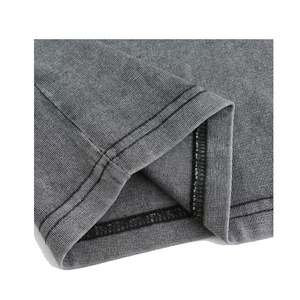 Camiseta de gran tamaño para hombre de la mejor calidad, precio de fábrica, algodón de alta calidad, peso pesado, estilo personalizado, diseño en blanco - Product Image 3