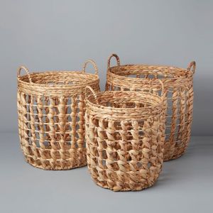 Handmade Natural Rattan <b>Wicker</b> Storage Basket for Home Kitchen Living Room Decor Export Wholesale OEM - Product Image 2