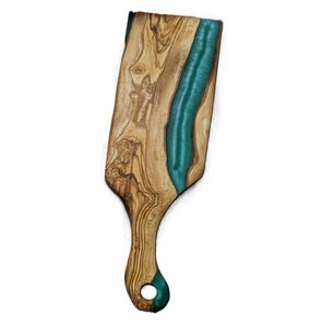 Planche à découper en résine de bois de haute qualité personnalisée de luxe pour hôtel/maison cuisine utiliser pour Pizza fromage et blocs à découper - Product Image 3