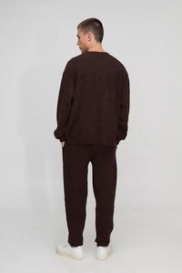 Chándales de punto boxy de gran tamaño para hombre personalizados a la moda, ropa informal transpirable de calidad superior, chándales para hombre - Product Image 2