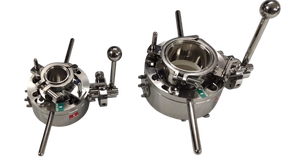 Sistema de Transferencia de Materiales Estériles y Seguros de Acero Inoxidable con Puerto de Transferencia Rápida para Aisladores y Aplicaciones de Contención en Cuartos Limpios - Product Image 2