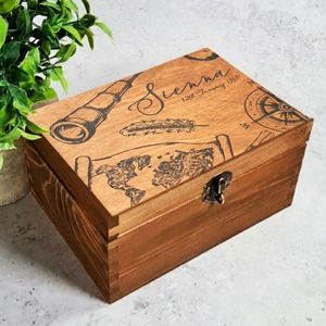 Caja de Madera Ecológica Grabada |   Acabado Artesanal de Alta Calidad |   Venta al por Mayor Directa de Fábrica - Product Image 1